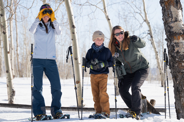 Wildlife and Snowshoeing Tour in Jackson Hole, Wyoming